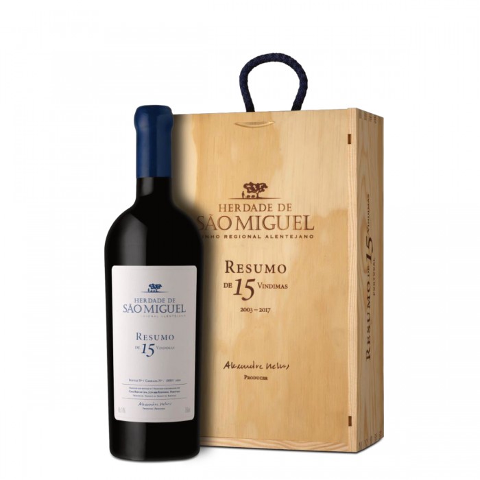 HERDADE SÃO MIGUEL RESUMO DE 15 VINDIMAS